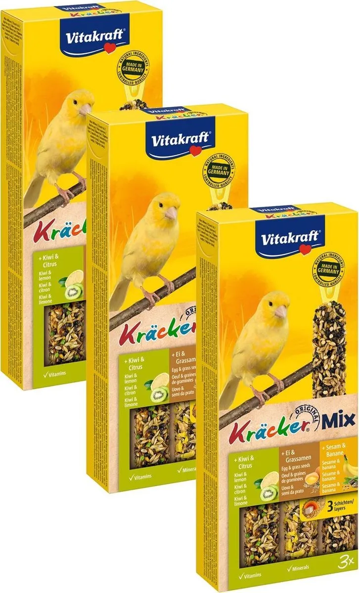 Vitakraft Kanarie Kracker 3 Stuks