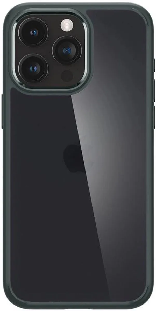 Spigen Ultra Hybrid Hoesje iPhone 15 Pro - Groen