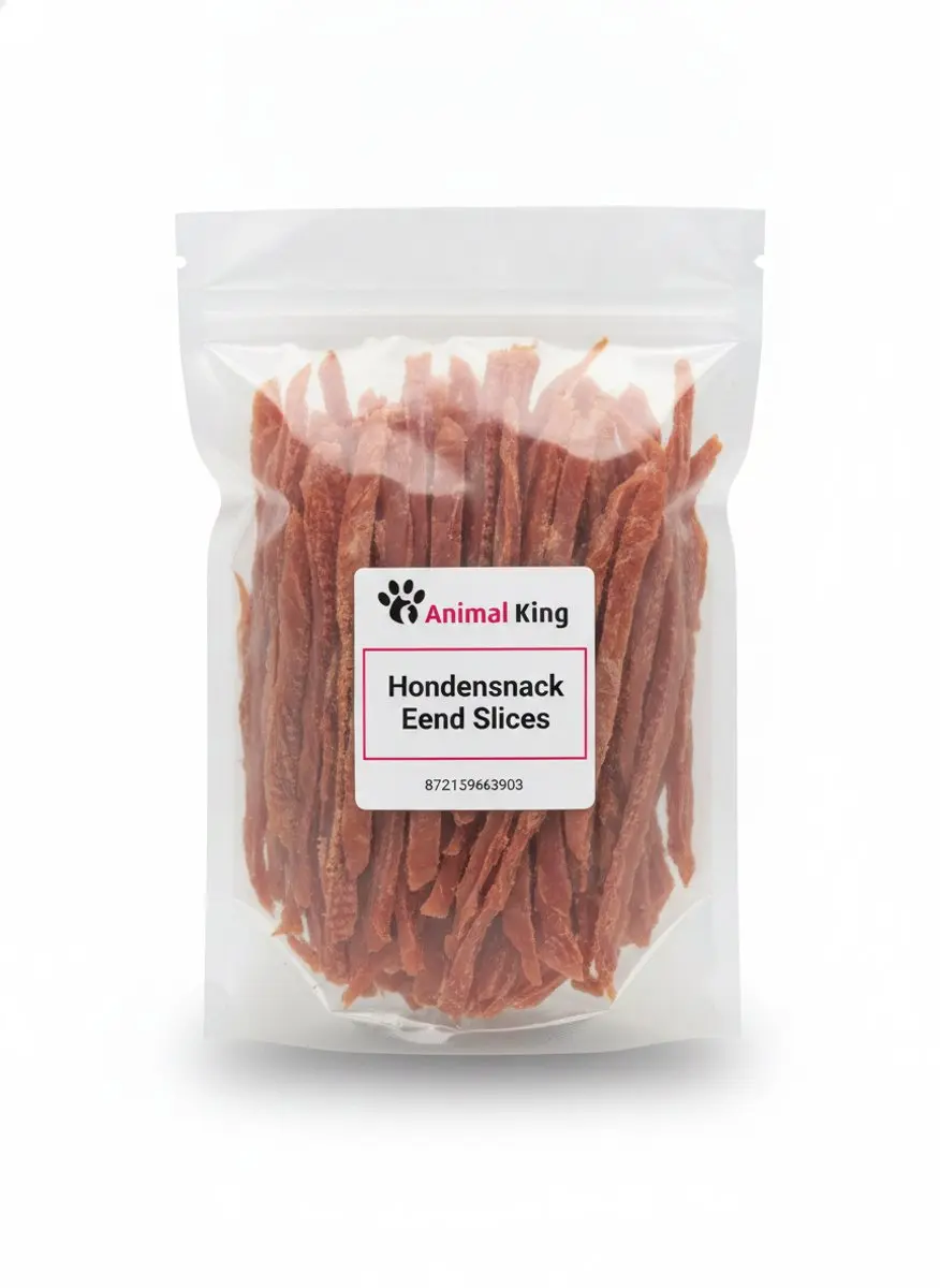 animalking Hondensnack Eend Slices