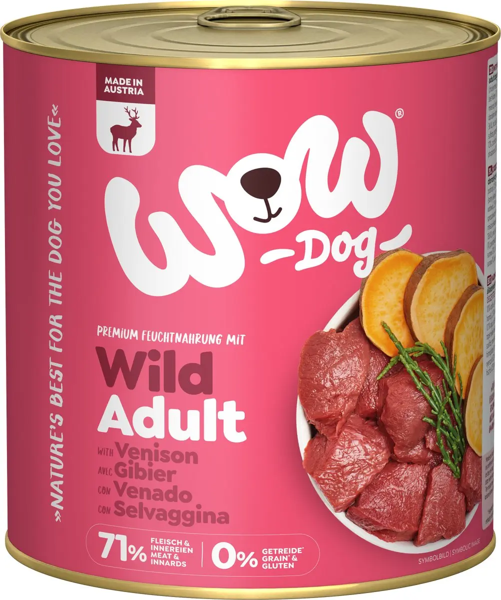 WOW Adult Wild hondenvoer nat
