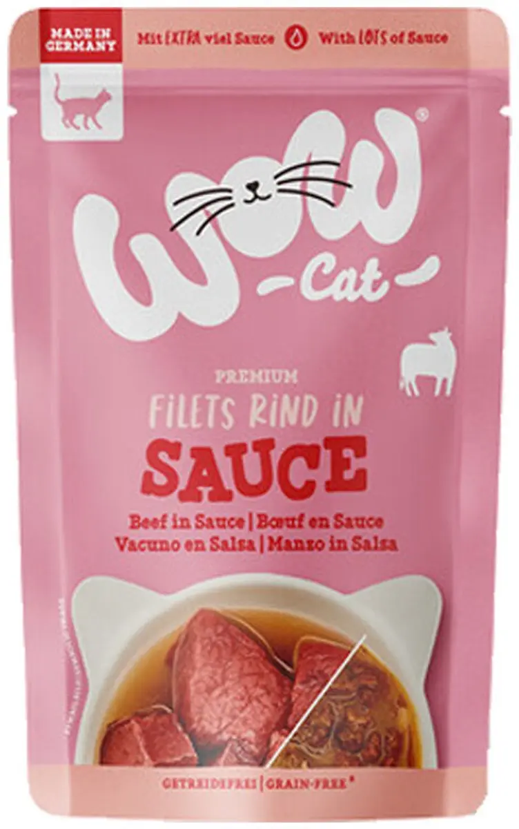 WOW Cat Wet Adult in Saus