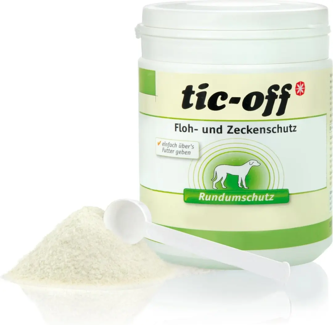 Anibio Tic-off, allround bescherming voor honden en katten poeder, 140 gr.