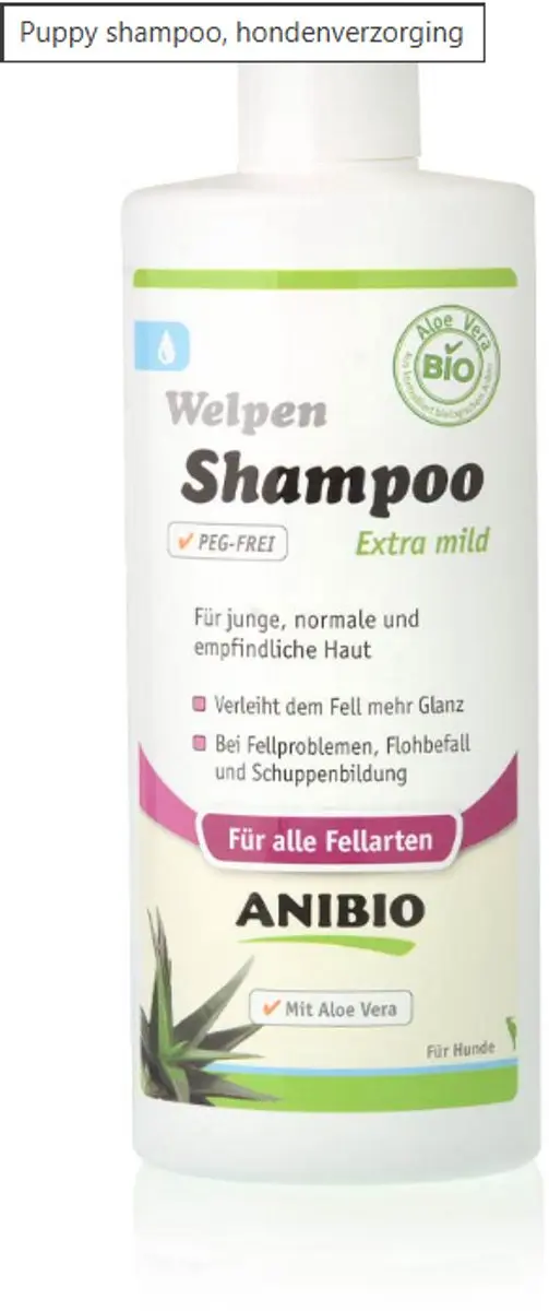 Anibio Puppy shampoo extra mild 250 ml