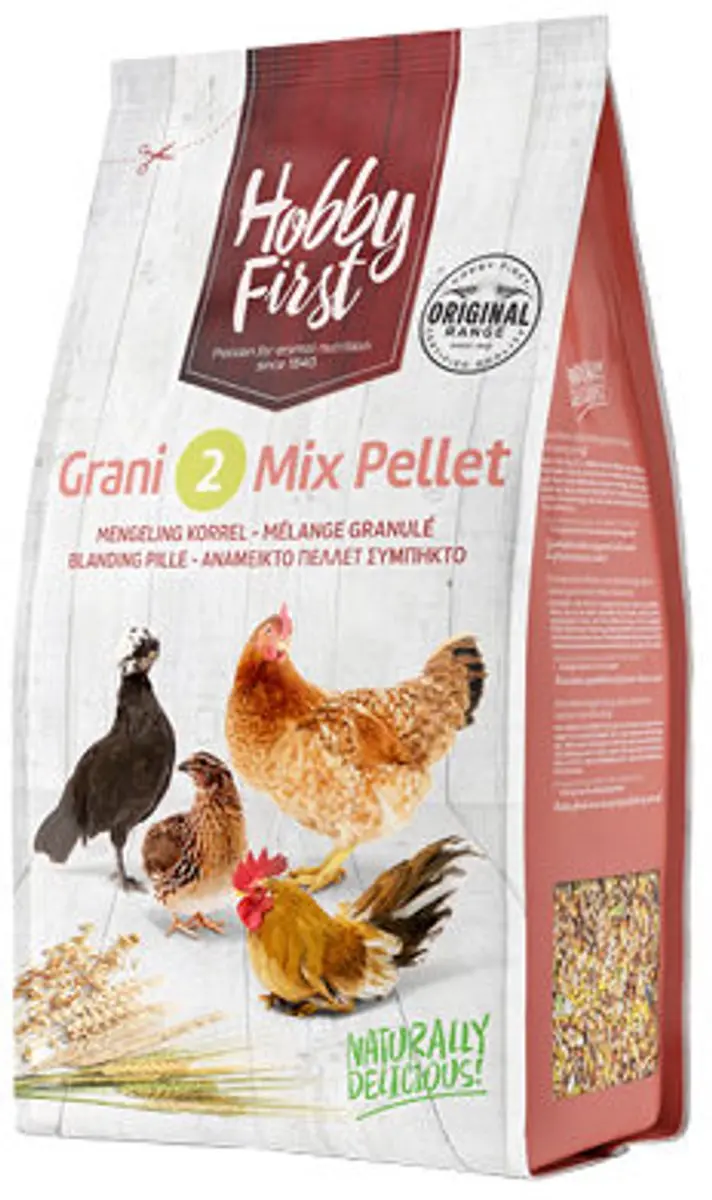 HobbyFirst Grani 3 Mix Korrel - Kippenvoer 4kg - afbeelding 3 van 5