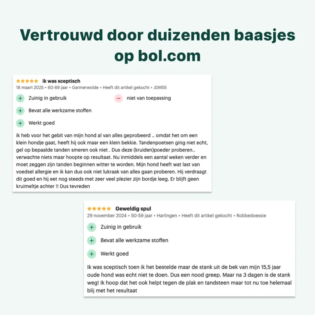 DogSuppy Dental Bright - 60 Stuks - afbeelding 6 van 6