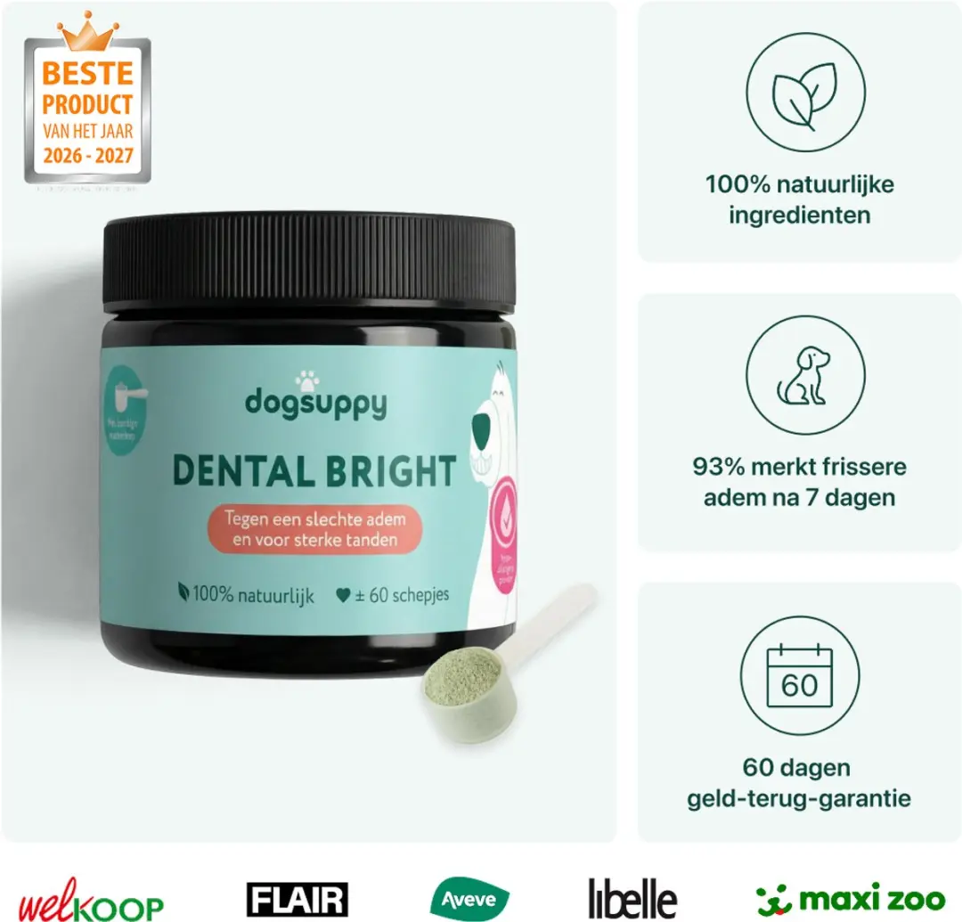 DogSuppy Dental Bright - 60 Stuks - afbeelding 3 van 6