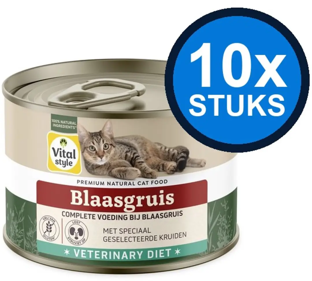 10x VITALstyle Blaasgruis (Veterinary Diet)