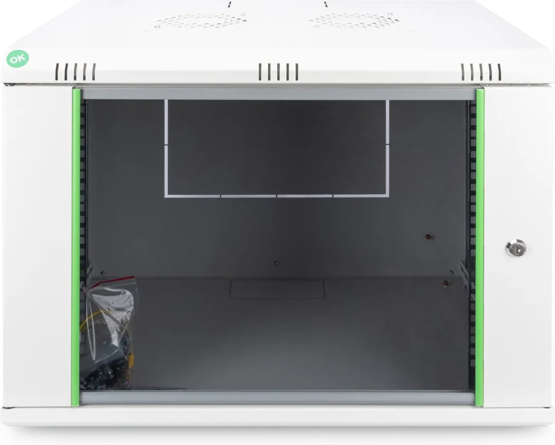 Digitus DN-19 09-U-EC Wandrek 19" - 9U - Grijs-wit