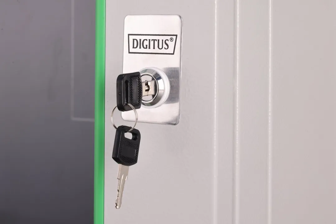 Digitus DN-19 09-U-EC Wandrek 19" - 9U - Grijs-wit