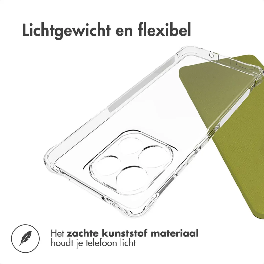 Imoshion Hoesje Motorola Moto G86 - Transparant