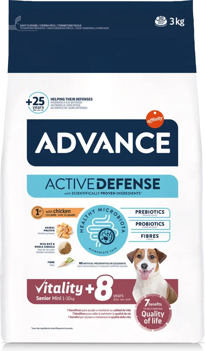 Advance Mini Senior Hondenvoer