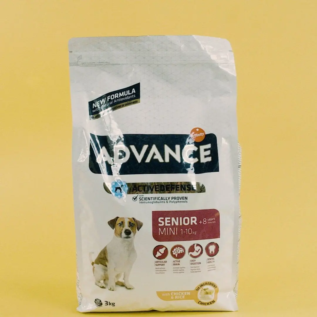 Advance Mini Senior Hondenvoer - 3 kg - afbeelding 4 van 6