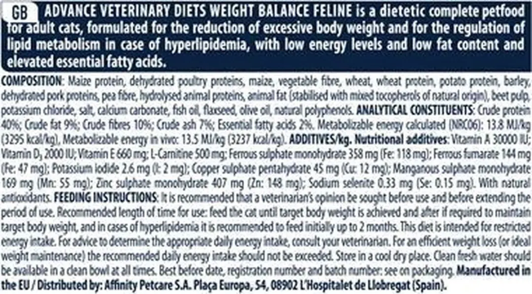 Advance Sterilized Kattenvoer Kalkoen - 3kg - afbeelding 2 van 6