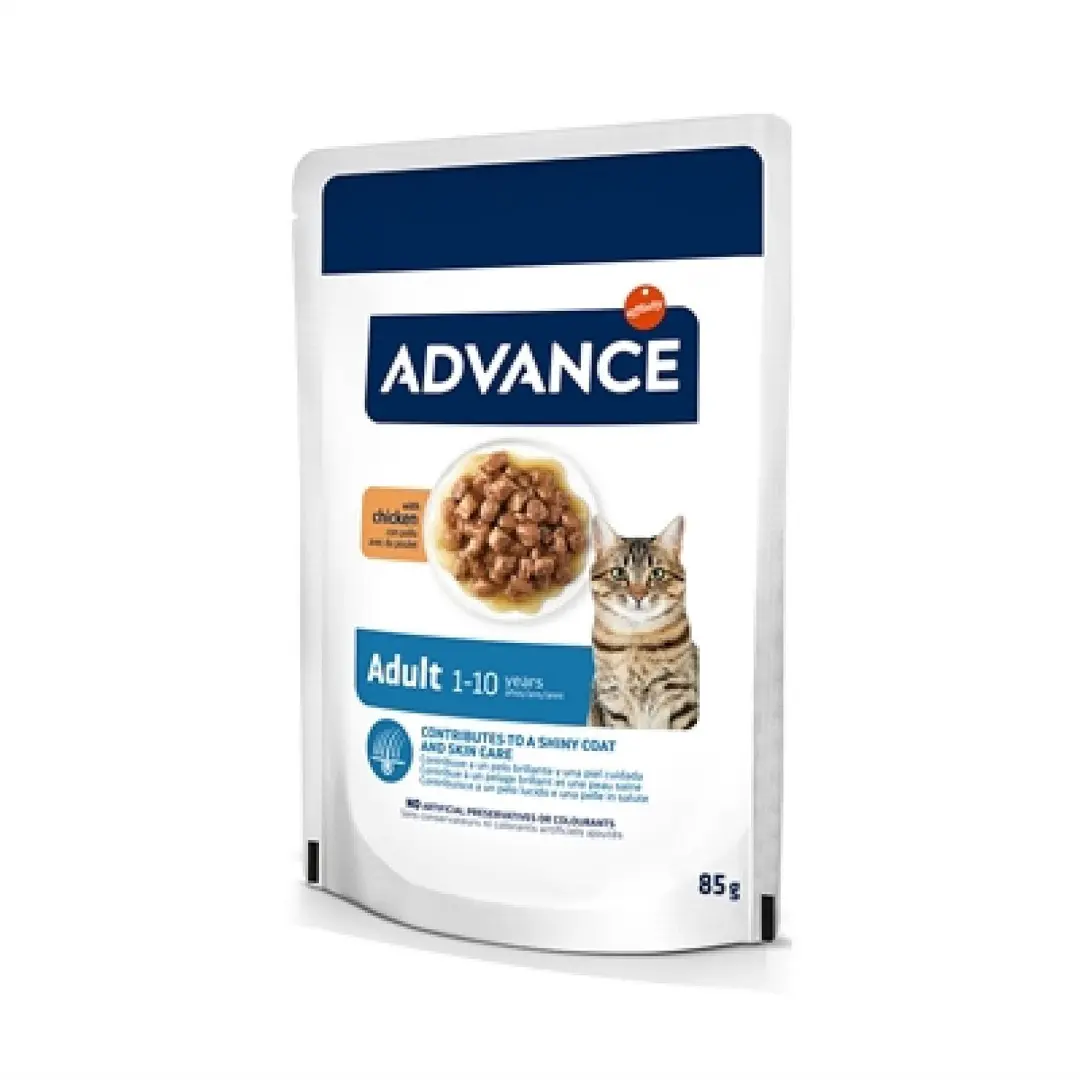 Advance Cat Adult Kip Natvoer 12x85g - afbeelding 2 van 3
