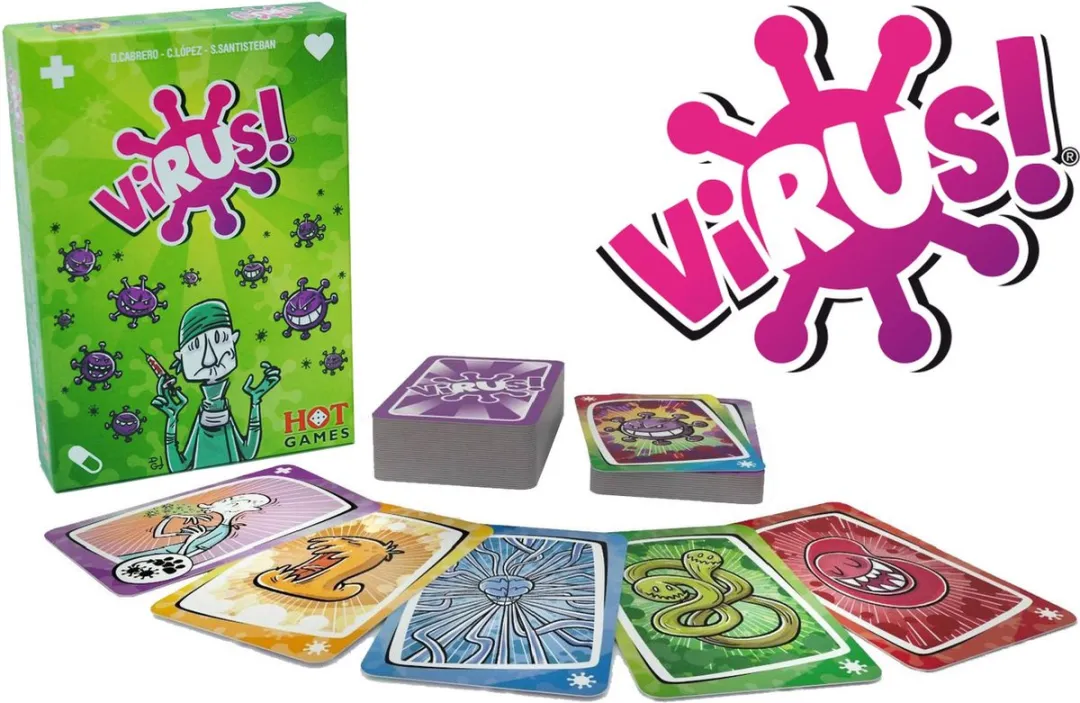 HOT Games VIRUS! Kaartspel 793966
