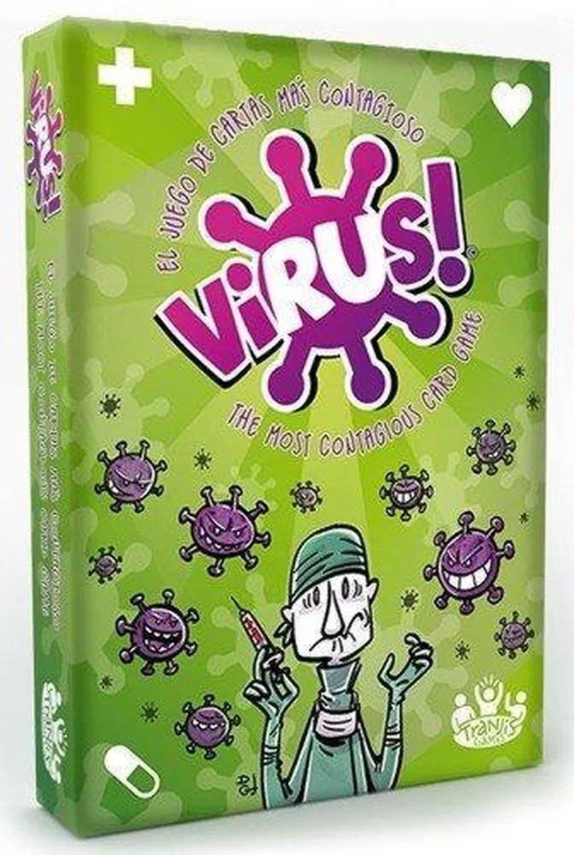 HOT Games VIRUS! Kaartspel 793966 - 2-6 Spelers