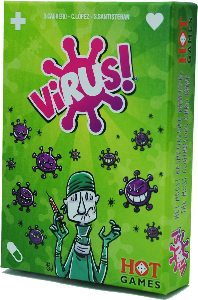 HOT Games VIRUS! Kaartspel 793966 - 2-6 Spelers