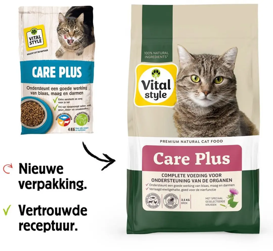 VITALstyle Care Plus Kattenbrokken - 1,5kg - afbeelding 6 van 6