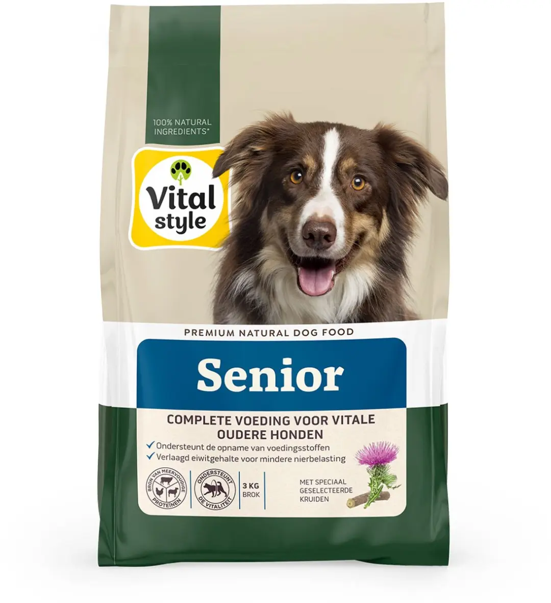 VITALstyle Senior Hondenbrokken 3kg