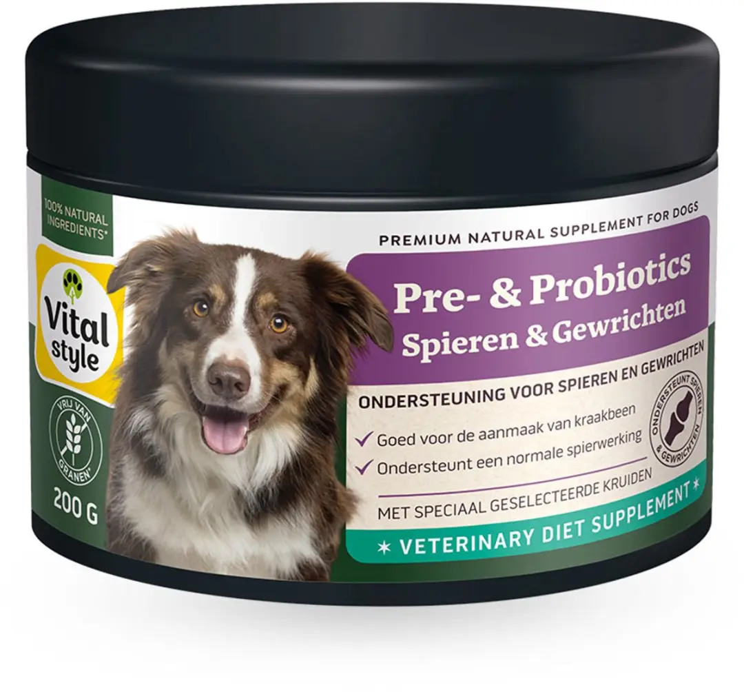 VITALstyle Pre- & Probiotics Spieren & Gewrichten Hond