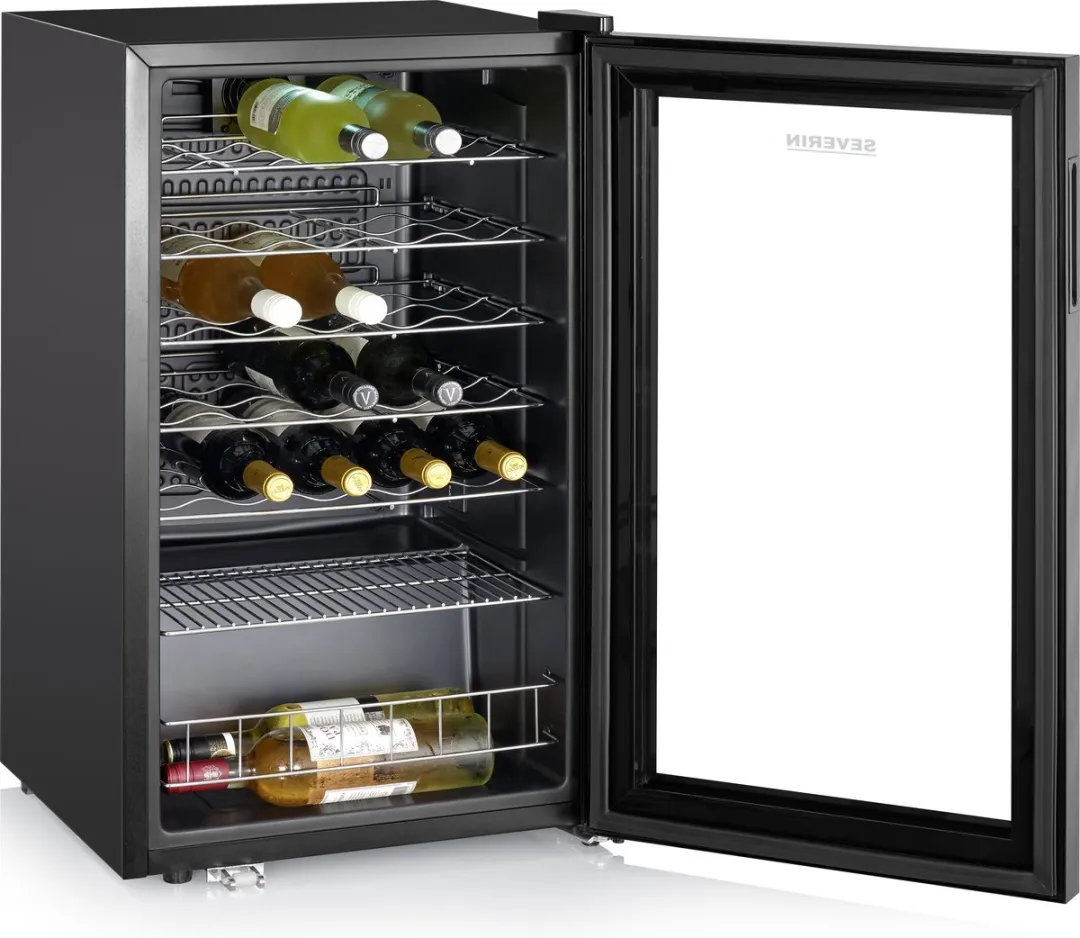 Severin WKS 8908 Wijnklimaatkast 36 Flessen - 95L - Zwart