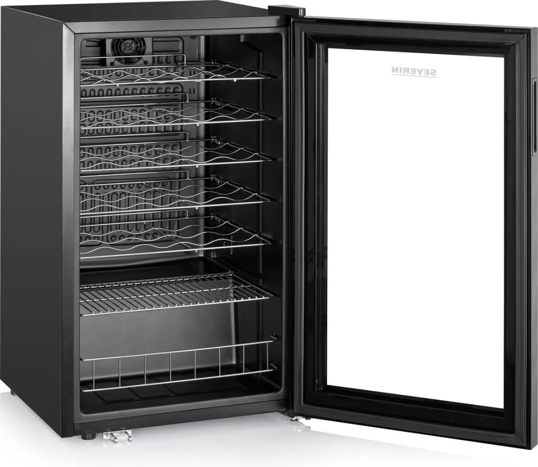 Severin WKS 8908 Wijnklimaatkast 36 Flessen - 95L - Zwart