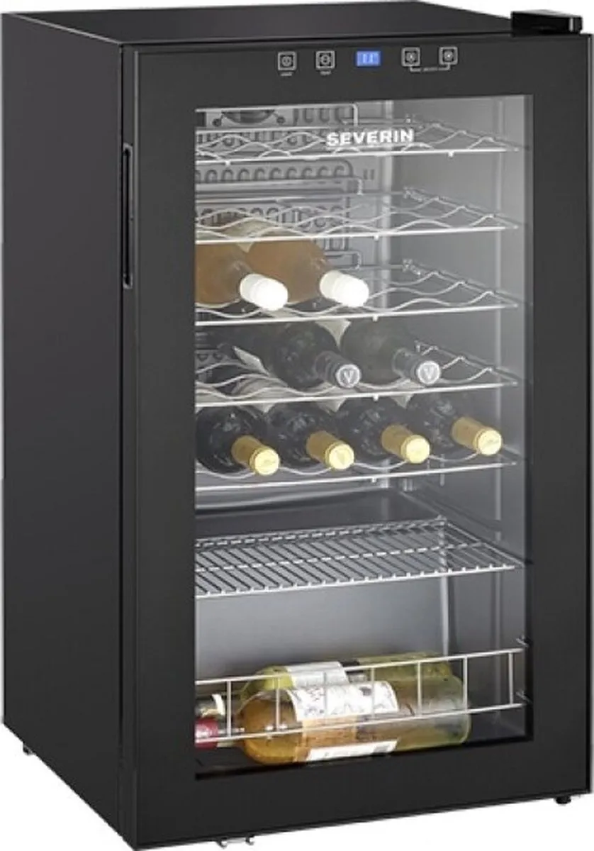 Severin WKS 8908 Wijnklimaatkast 36 Flessen - 95L - Zwart - afbeelding 6 van 6