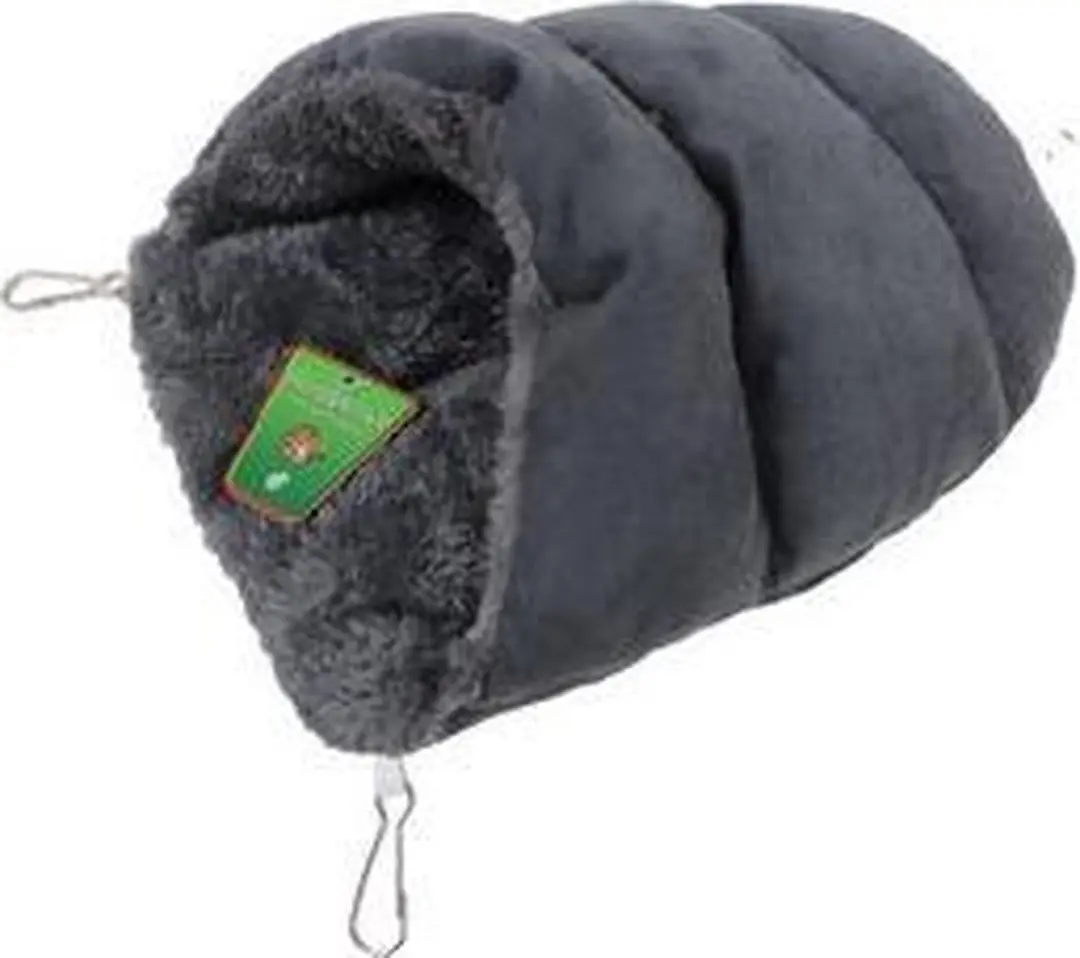 Boon Knaagdier Slaapzak Pluche 25cm - Grijs - afbeelding 4 van 4