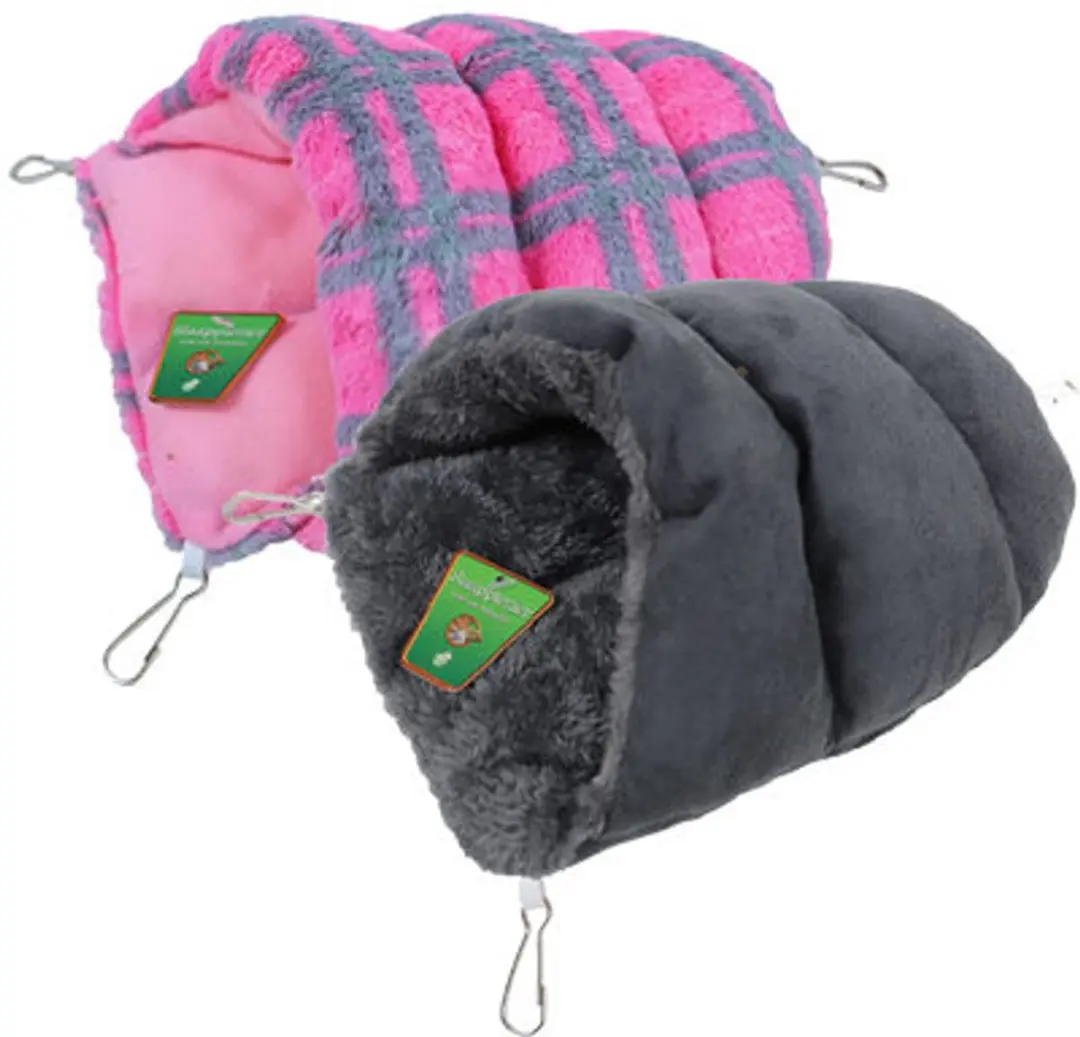 Boon Knaagdier Slaapzak Pluche 25cm - Grijs - afbeelding 3 van 4