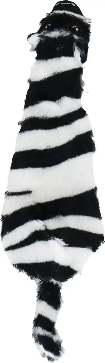 Boon Hondenspeelgoed Zebra Plat Pluche met Piep