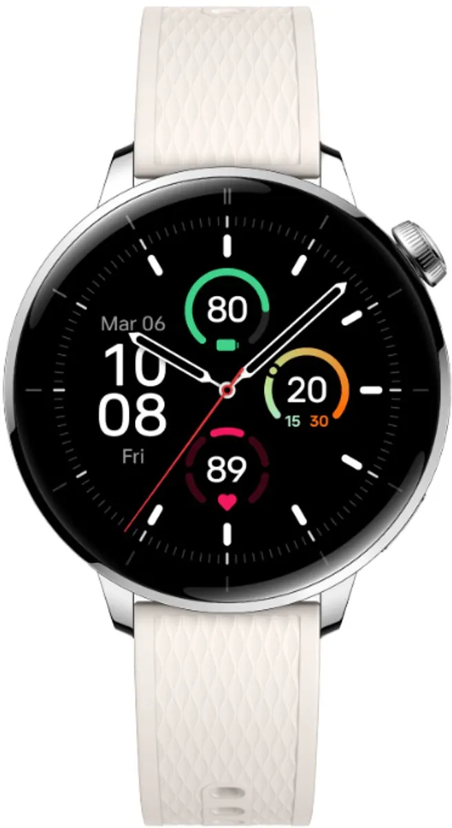 OnePlus Watch 3 43mm - Zilverkleurig