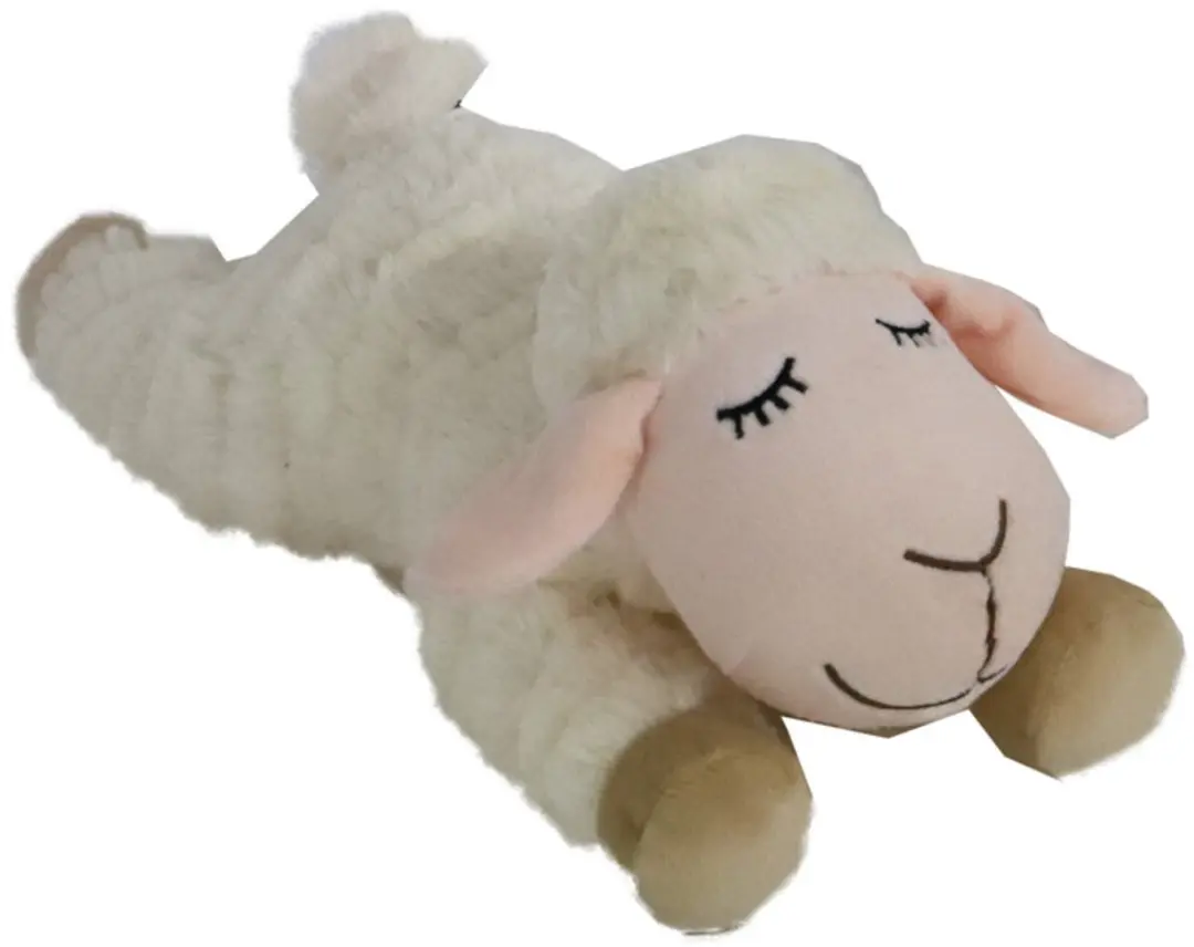 Boon Schaap Pluche Liggend Beige