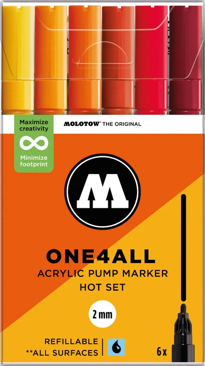 Molotow ONE4ALL Acrylstiften 2mm