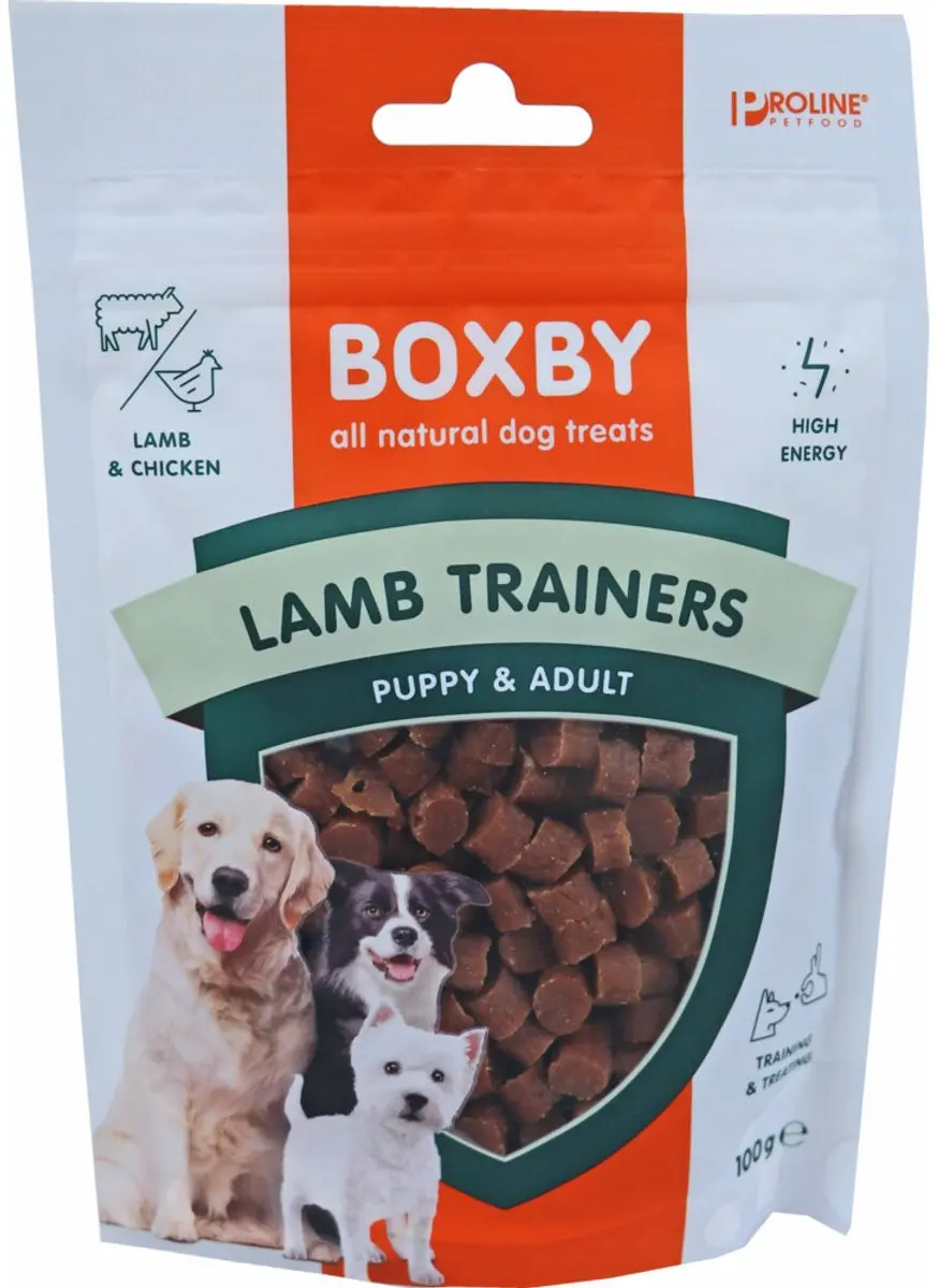 Proline Boxby Lamb Trainers Hondensnack - 100g - afbeelding 4 van 4