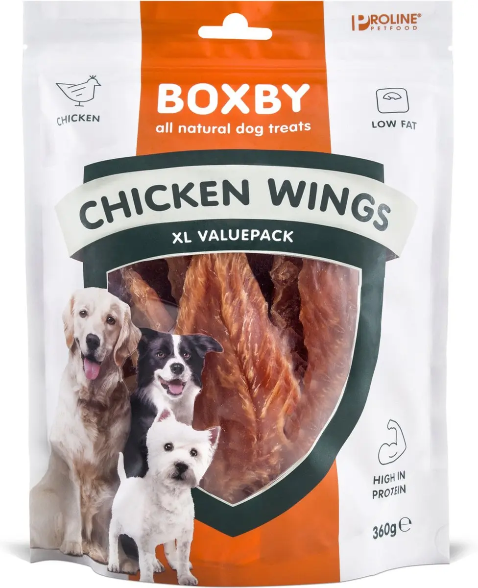 Proline Boxby Chicken Wings Hondensnack