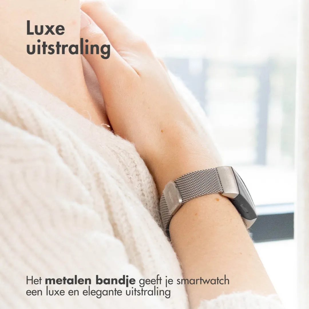 Imoshion Magnetisch Bandje Google Pixel Watch 3/4 45mm - Zilver