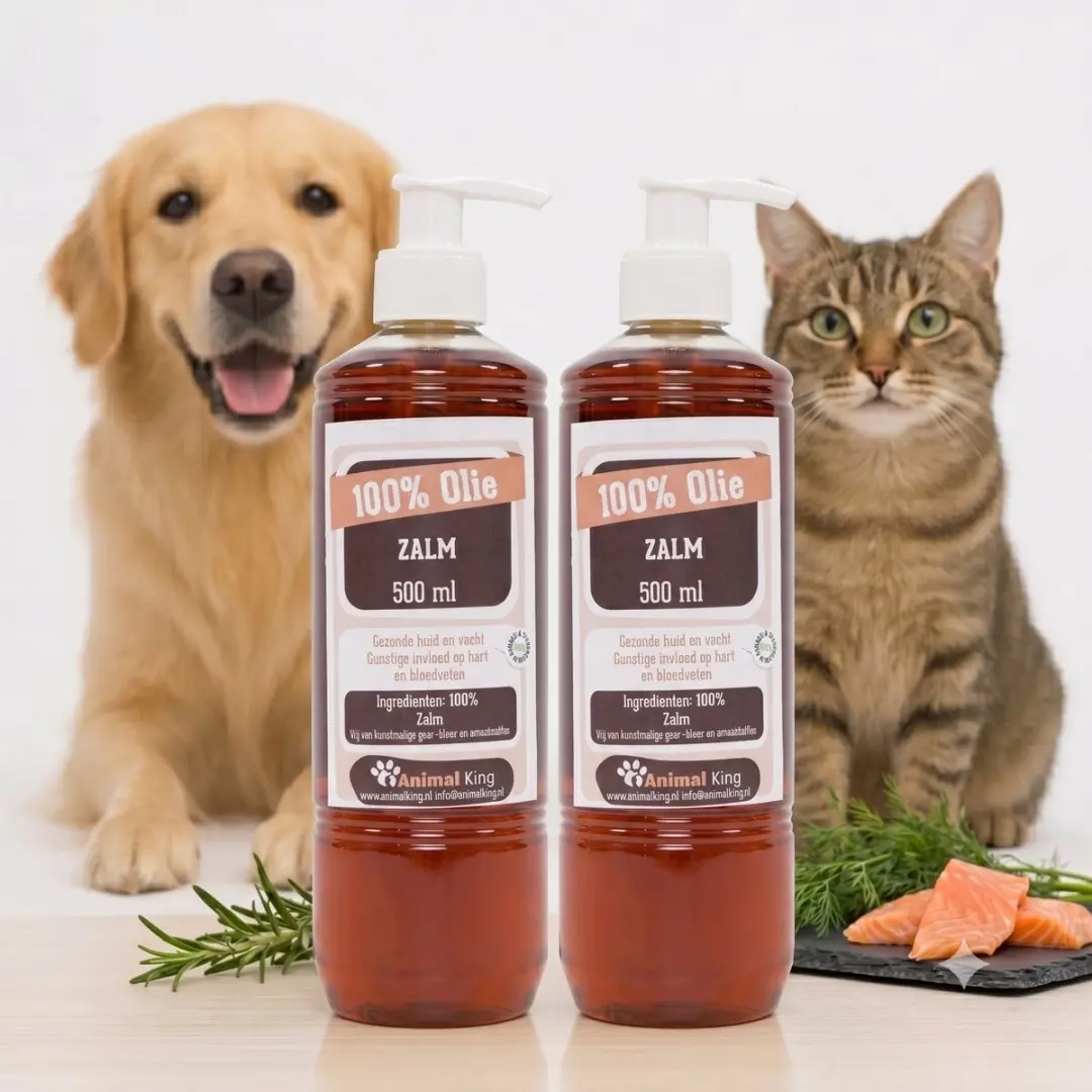 Zalmolie voor Hond en Kat