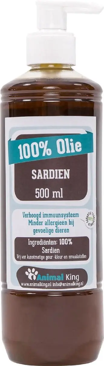 Visolie voor Hond en Kat Vloeibaar