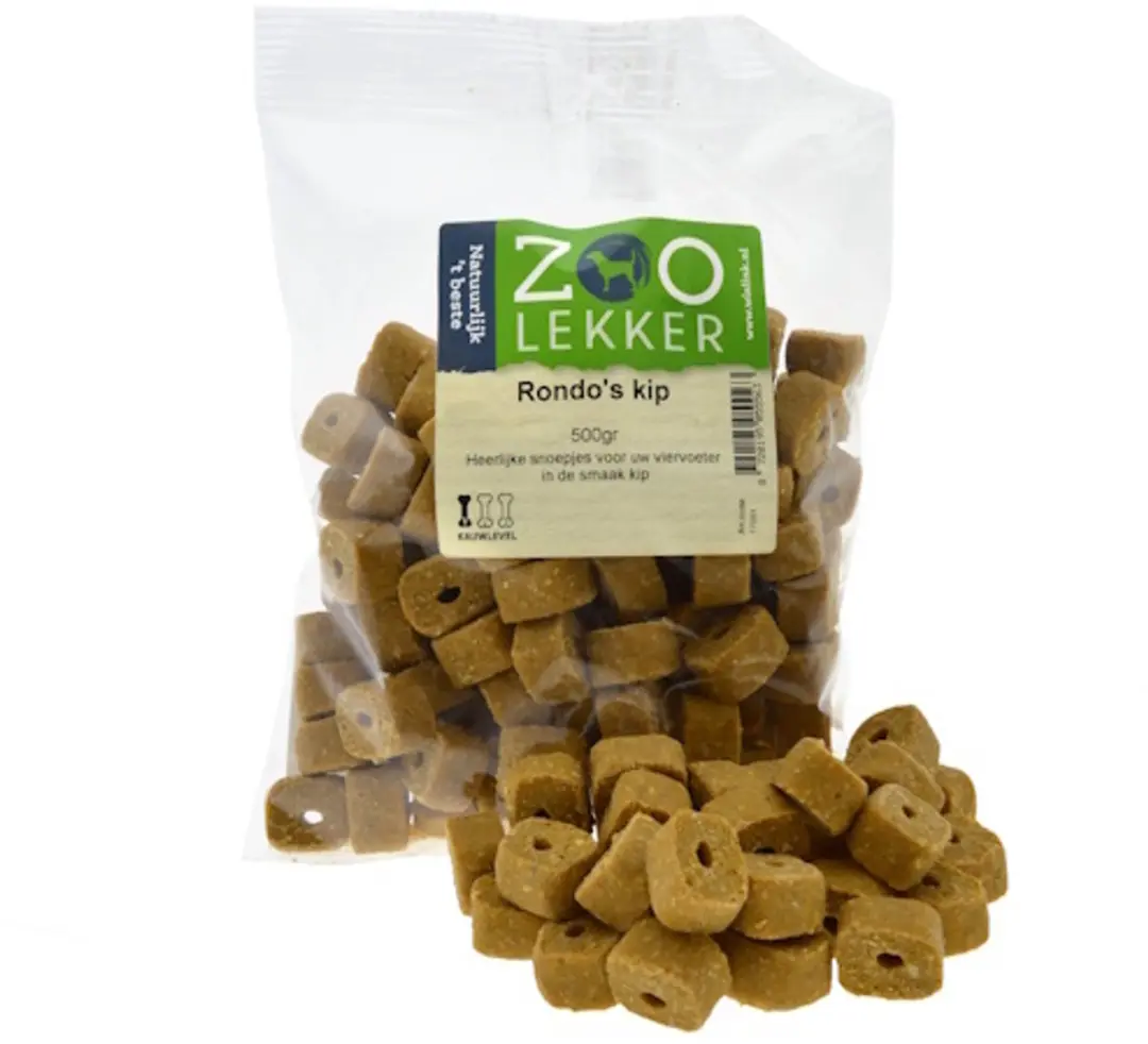 Zoolekker Rondo’s kip hondensnack