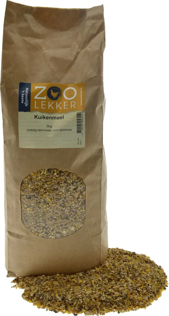 Zoolekker Kuikenmeel 2KG