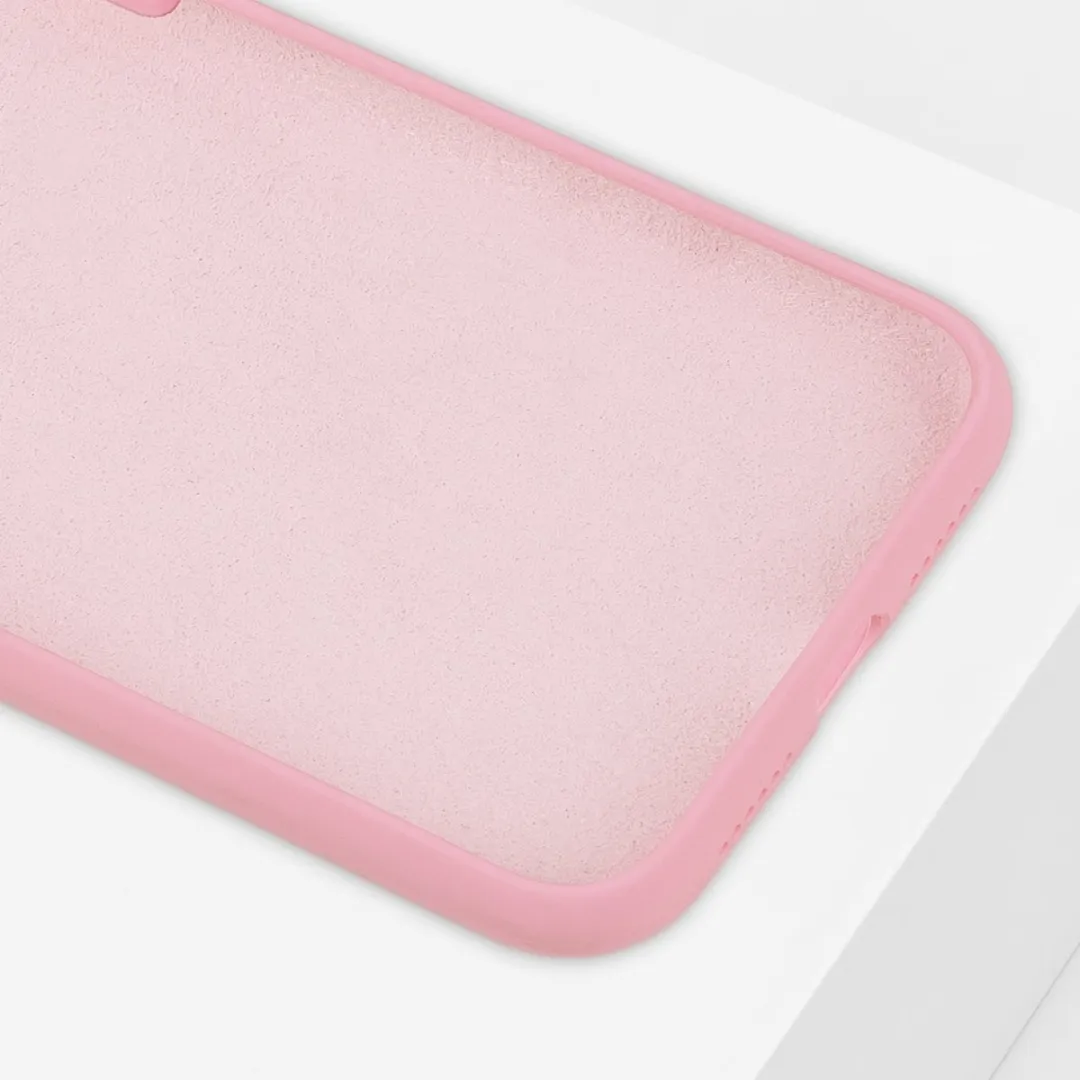 BMAX Siliconen Hoesje iPhone 11 Pro Max - Lichtroze