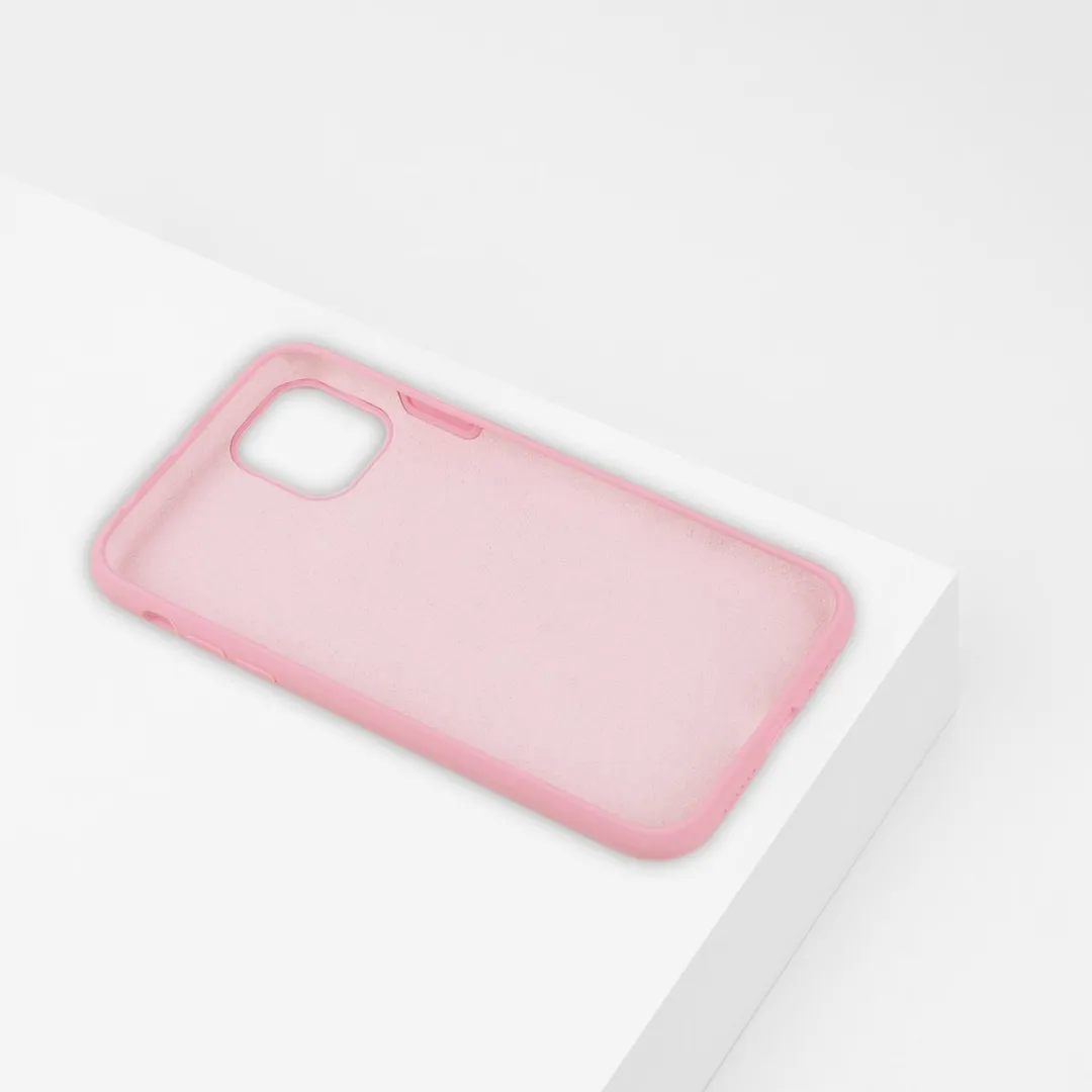 BMAX Siliconen Hoesje iPhone 11 Pro Max - Lichtroze - afbeelding 6 van 6