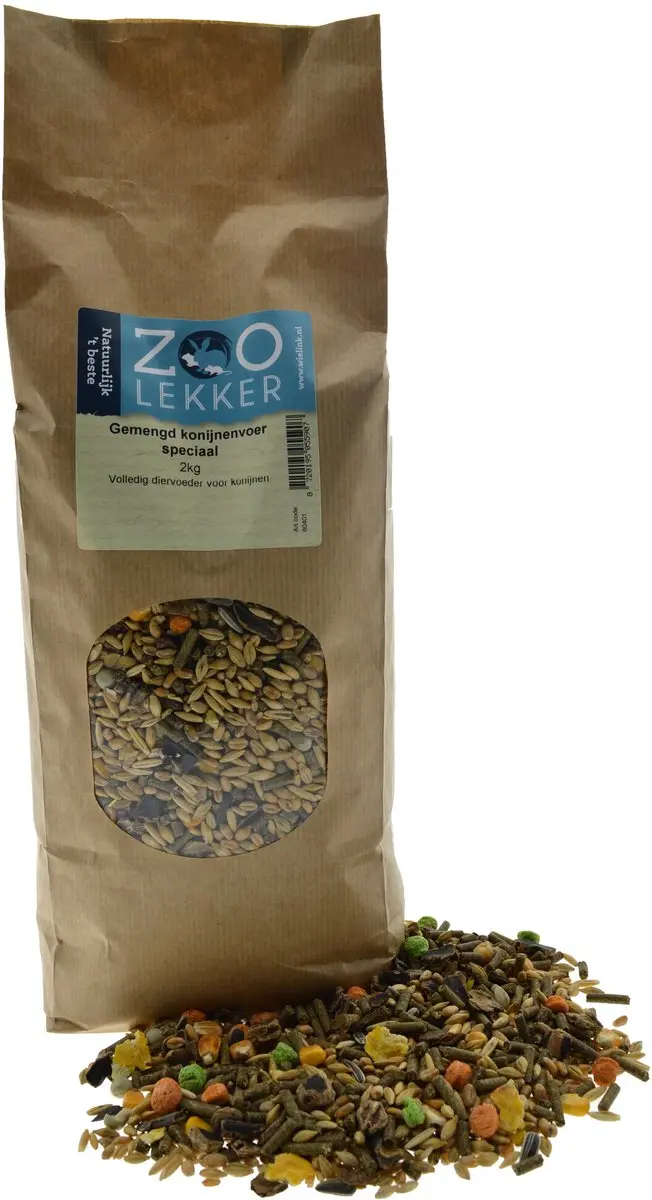 Zoolekker Gemengd konijnenvoer speciaal 3,5KG