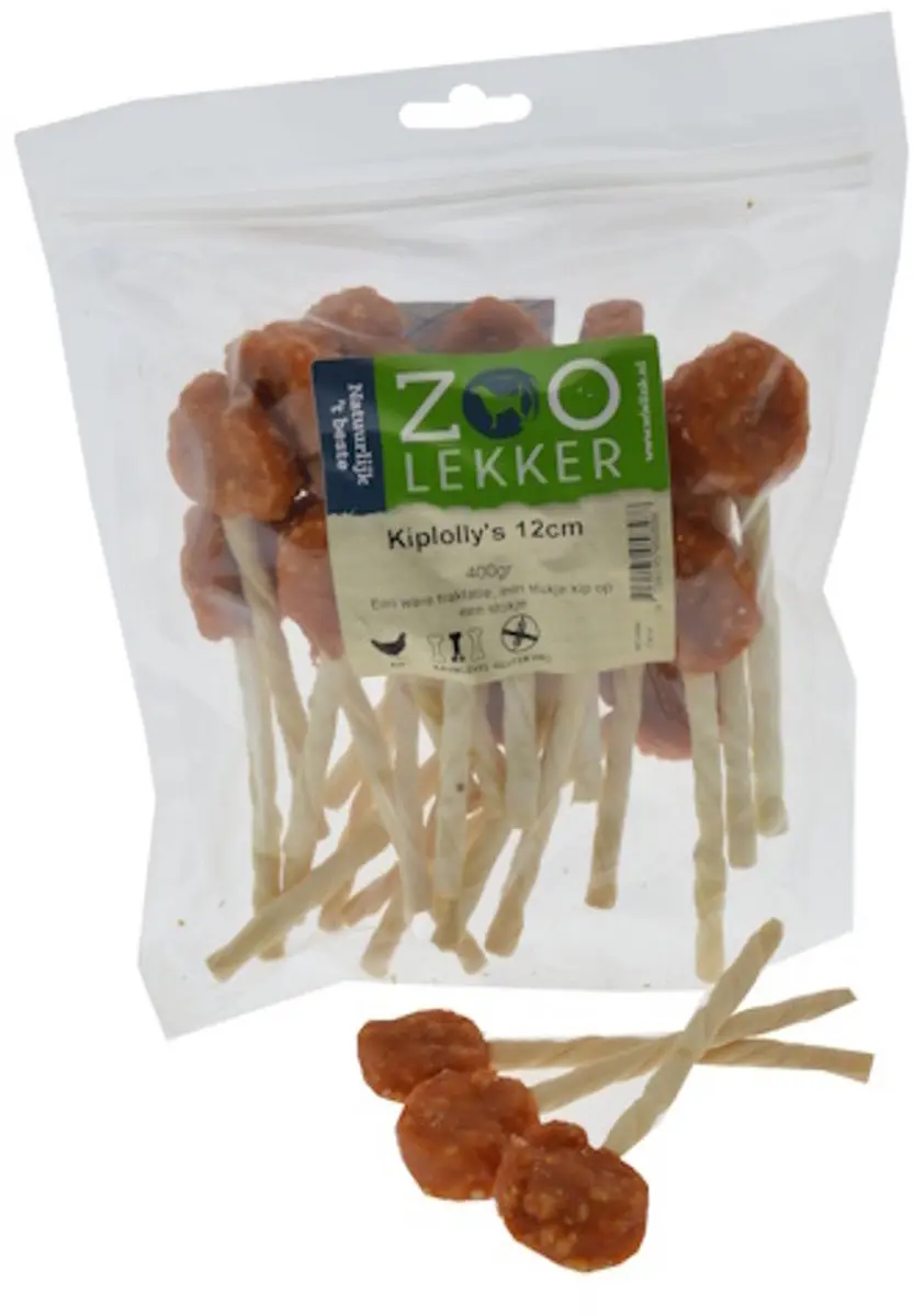 Zoolekker Kiplolly’s 12 cm