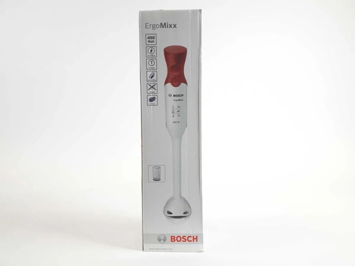 Bosch ErgoMixx MSM64010 Staafmixer 450W - Rood/Wit