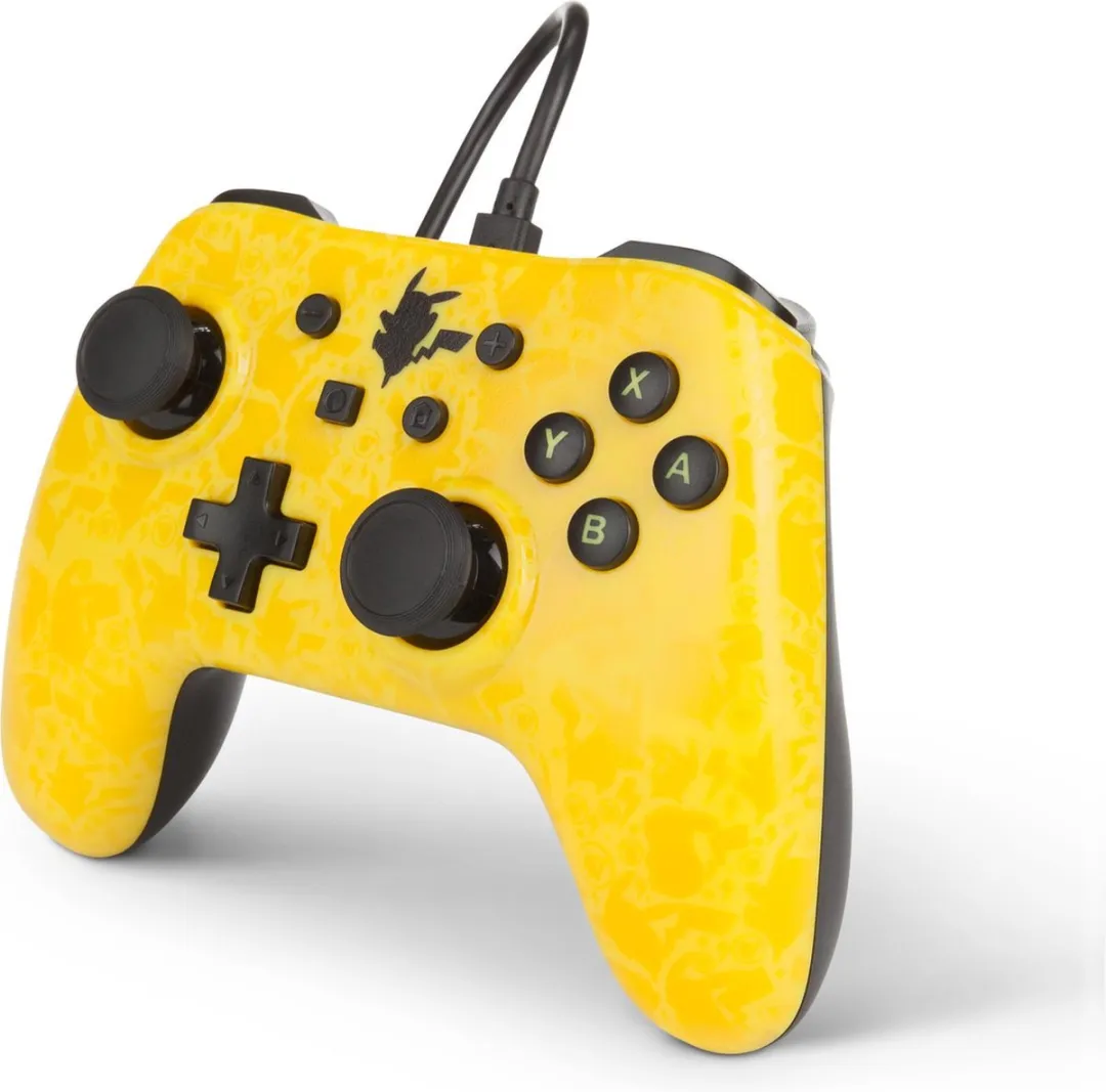 PowerA Pikachu Shadow Controller 16 Knoppen - Geel/Print