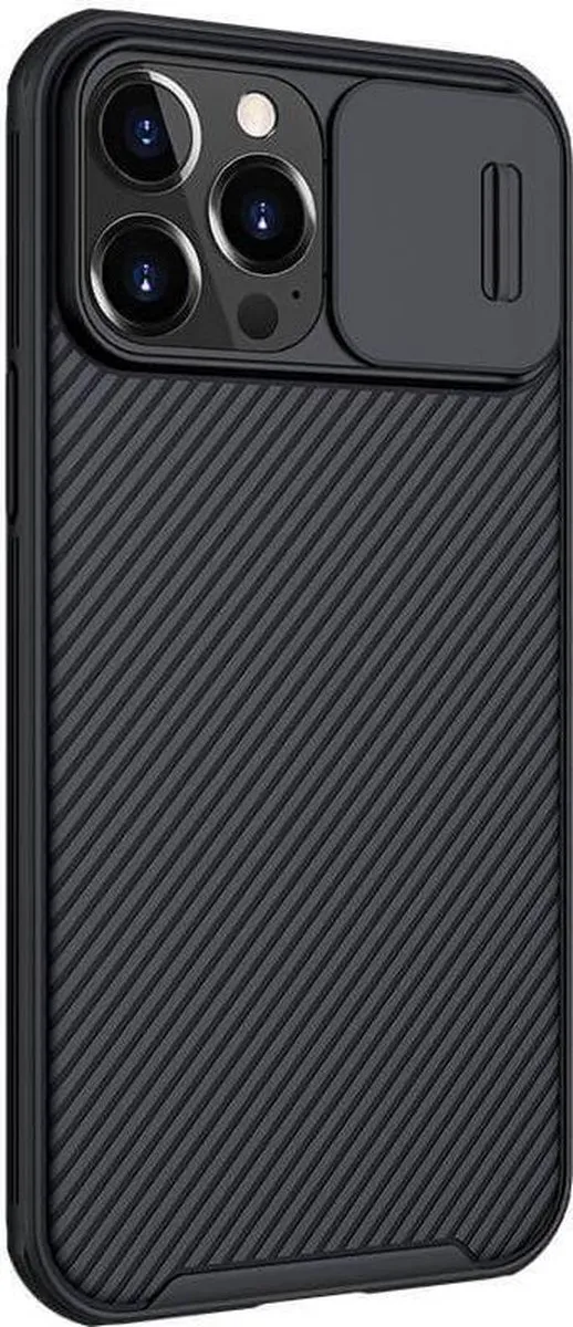 Nillkin CamShield iPhone 13 Pro Max Hoesje - Zwart - afbeelding 3 van 5