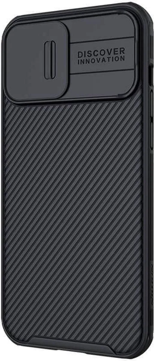 Nillkin CamShield iPhone 13 Pro Max Hoesje - Zwart - afbeelding 2 van 5