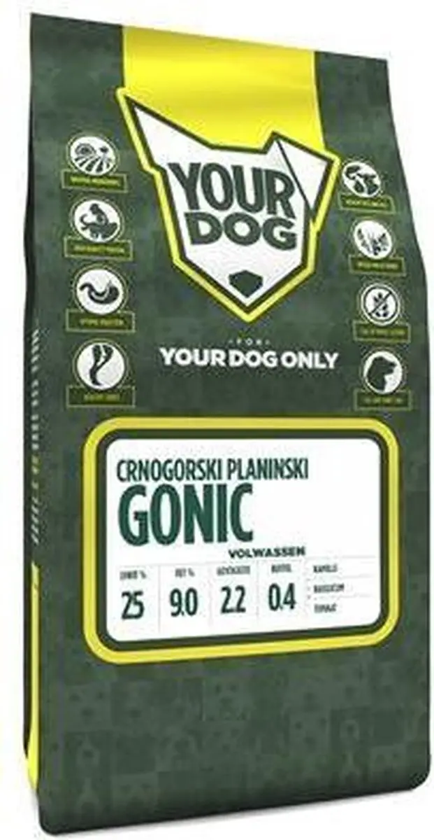 Yourdog Crnogorski Planinski Gonic Hondenbrokken Volwassen - 12 kg - afbeelding 2 van 2