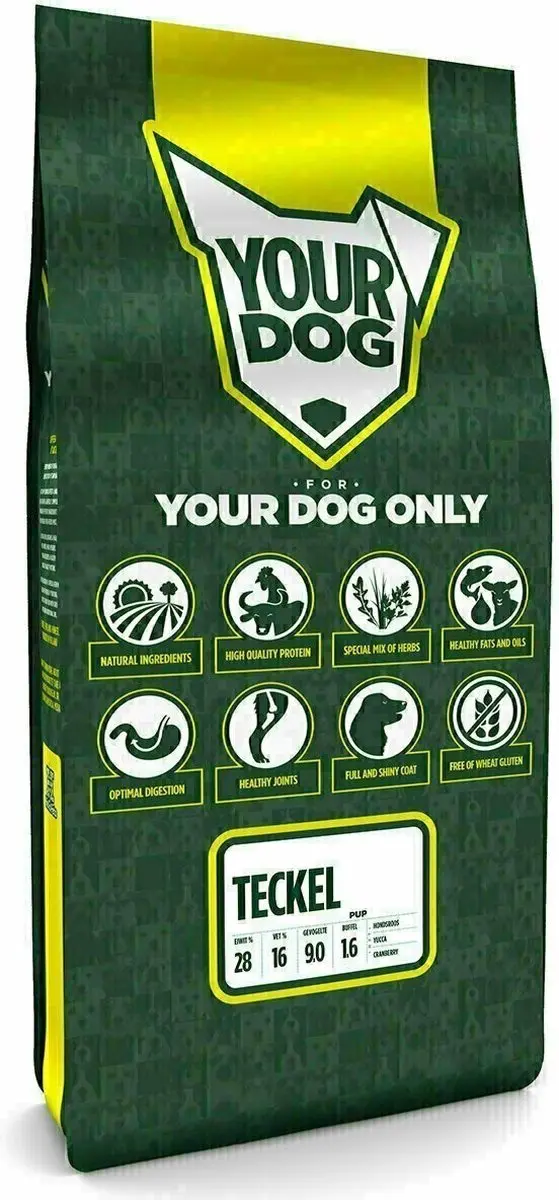 Yourdog Teckel Pup Hondenbrokken 12kg